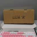 AULA 99 Key Keyboard, Wireless Gaming Keyboard Bluetooth Computer Keyboards Creamy Cute with Number Pad RGB Backlit Tri-Mode BT/2.4GHz/USB-C - Pink