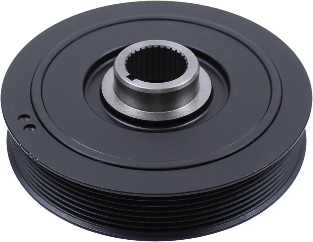 MOTOKU Engine Harmonic Balancer Crankshaft Pulley for Honda Element 2003-2006 CR-V 2002-2006 Accord 2003-2005 for Acura TSX 2004-2008 RSX 2002-2006