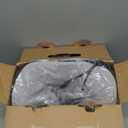 COMFIER Lumbar Support Pillow for Office Chair, Heated Back Support Pillow with 3 Vibration Modes & 3 Intensities, Ergonomic Back Support Cushion for Car,Recliner,Gaming Chair (Classic Gray)