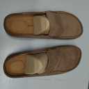EVELLYHOOTD Lofel| Suede Clogs Slip-On Mules Wide Fit for Women Men, 41