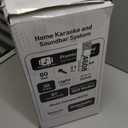 Karaoke Soundbar with Subwoofer for TV: Sound Bar with 2 Wireless Microphones - Home Theater Surround Sound System - Bluetooth Speaker with Remote Supports HDMI ARC/Optical/AUX/USB for TV/PC