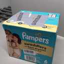 Pampers Swaddlers Diapers, Size 6 (23-44 lbs), 50 Count, Absorbent, Keeps Baby Dry and Comfortable, Skin Safe Disposable Baby Diaper