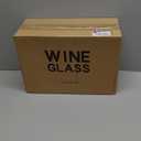 YANGNAY Wine Glasses (Set of 8, 17 Oz), Clear Wine Glasses for Red Wine, Smooth Rim, Dishwasher Safe