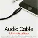 AUXILLARY AUDIO CABLE 12FT BASIC 3.5 MM