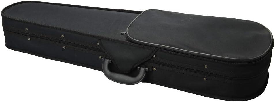 4/4 Full Size Violin Hard Case,Professional Triangular Lightweight Suspension Carry Violin bag (Black)