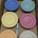 4OZ GLASS BABY FOOD STORAGE JARS | FOOD GRADE SILICONE LIDS | SET OF 6 | NEUTRAL COLORS