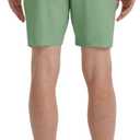 M MAELREG Mens Golf Shorts 7"/9" Lightweight Quick Dry Water-Resistant Stretch Waistband Flat Front Casual Mens Dress Shorts (30W x 7L, Beryl Green)