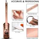 Smithcraft Measuring Cups and Spoons Set, Copper Measuring Cups and Spoons Set for Dry & Liquid, Metric&US 7 Stainless Steel MeasureR Cup&9 Spoon Leveler & Measure Enquivalents for Kitchen & Baking
