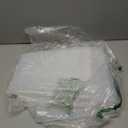 3 feet x 2 feet Simple Clear Lightweight Plastic PEVA Waterproof Shower Curtain Liner Pack of 2