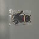 Black Cat What Wooden Christmas Ornament - Fun Black Kitten Holiday Decoration for Kitten Owners - Festive Tree Ornament with Cat in a Christmas Tree Design