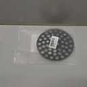 5 inch Drain Cover with Integrated Ports, Floor Drain with Removable Round Disc, 5" Garage Drain Cover Replacement Solution, Floor Strainer, 1PCS