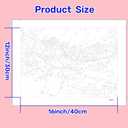 Paint by numbers Kit for adults beginners 2 pack paint by numbers for adults rolled up canvas for home decoration creative wall art with colorful gift box 12x16 inch mountain lake sunset 169-170