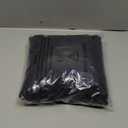 Table Covers for 6 Foot Tables, Black Washable and Wrinkle Resistant Stretch Tablecloths Rectangle 6ft for Events, Wedding, Banquets, Parties (72" x 30" (Rectangular))