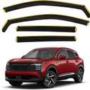 in-Channel Rain Guards for 2025-2026 Nissan Kicks (Not for Play)