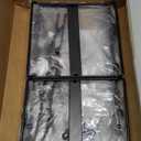 Chip Rack Display Stand 2 Pack, Potato Chip Display Rack with 24 Clips, 2 Row Chip Bag Holder for for Party Display, Snack Retail Display Rack Chip Stand Display for Countertop Store, Black