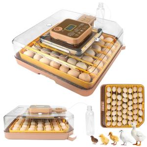 Gen IV - 48 Egg Fully Automatic Incubator, 2026 Upgraded Design, Intelligent Sensor-Based Humidity & Temp Control, Custom Days, Adjustable Auto Turning & Stop, Chick Separator, Flexible Egg Spacing