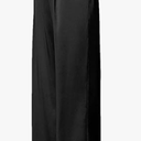 Real Silk Pants Wide Leg Pants Women Summer Satin Silk Straight Trousers
Banana Pants Black L