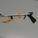 Sammons Preston Easireach II Reacher, Compact 15" Ergonomic Reaching Aid with Magnet, Portable 4.9 oz. Magnetic Grabber Tool & Reaching Claw, Aluminum Trash Pickup, Lightbulb Remover, & Garden Nabber