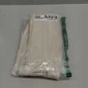 Deconovo Scalloped Window Valance, Kitchen Valances for Windows, Farmhouse Curtain, Rod Pocket Blakcout Short Curtains for Living Room, Bedroom, Bathroom, Cafe, 42x18 Inch, 1 Panel, Light Beige