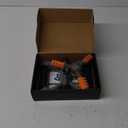 Joeys Sprinkler for Yard, Rotating Garden Sprinkler for Large Area Coverage, Lawn and Yard Sprinklers (Orange) (Gray)