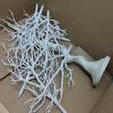 Sziqiqi Ornament Display Tree White Artificial Trees 3.4FT Tall Fake Decorative Manzanita Tree for Table Centerpiece Wedding Party Birthday Garden Christmas Decorations