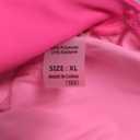 Aleumdr One Piece Swimdress Swimsuit for Women Tummy Control Split Swim Dress Skirt Bathing Suit with Pockets (Pink, XL)