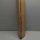 LUMIVIA Mahjong Racks with Pushers, Blue Wooden American Mahjong Tile Pushers and Racks Set of 4, with White Printed Mahjong Racks Drawstring Bag, Mahjong Accessories (19.68 Inches)