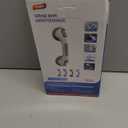 TAILI Shower Handles for Elderly Suction, 2 Pack 12 Inch Shower Grab Bars for Seniors, Grab Bars for Bathtubs and Showers, No Drilling Removable Safety Shower Grip, Silver