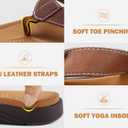 COFACE Flip Flops for Women with Arch Support Beach Thong Sandals for Woman Adjustable Fashion Orthopedic Sandal Outdoor