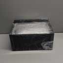 Leinuosen 7 Pcs Large Buffet Risers Set 6" to 12" Acrylic Display Box Catering Dessert Table Riser Food Display Decorative Stand with Hollow Bottom for Catering Supplies(Black, Rectangle)