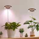 Plant Grow Light,Yadoker LED Growing Light Full Spectrum for Indoor Plants,Height Adjustable, Automatic Timer, 5V Low Safe Voltage,Idea for Small Plant Light