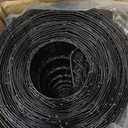 FOREHOGAR Black PVC Coated Welded Wire Fence 36 Inch x 50 Foot, 2 Inch x 3 Inch 16GA, Garden Border Fencing Roll Vinyl Coating Metal Wire Mesh for Yard Vegetable Plant Protection Poultry Netting