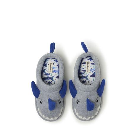 Kids Peyton Animal Clog Slipper 11/12 Gray