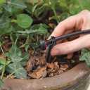 Raindrip R560DP Drip Watering System, Automatic Drip Irrigation System with Timer for Containers and Hanging Baskets, Waters up to 20 Plants, Includes 20 Drippers, Black