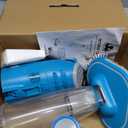 U.S. Pool Supply Handheld Pool Vacuum Cleaner - Manual Rechargeable Pool Vacuum for Above Ground Pools, Hot Tub Spa Vac - Cordless, Powerful Suction, Inground, Scrub Brush Head, Cleaning Leaves Debris