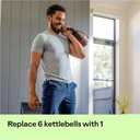 BowFlex SelectTech 840 Adjustable Kettlebell - Can easily adjust from 8 to 40 lbs