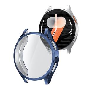 WEHAMU Screen Protector for Samsung Watch Series 7 44mm. The Soft and Flexible TPU Thin Protective case is Specially Designed for Samsung Galaxy Watch 44mm (Midnight Blue)