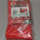 ZOBER 9 Ft Large Christmas Tree Storage Bag - Fits 9 Ft Artificial Trees - Plastic, Waterproof Christmas Tree Bag For Storage Box For Xmas - Strong, Durable Handles - Label Card Slot - Red