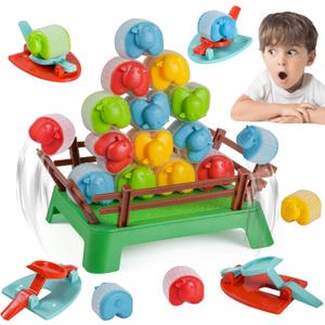 Heap-O-Sheep Game for Kids Ages 4-12  Fun Family Catapulting Board Games for 2-4 Players, Perfect Party Activity and Ideal Gift for Kids & Adults