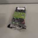 2 x I'D RATHER BE CHASING Funny Mens Socks, Golf & Pickleball Gifts for Men, Golfers Unique Crew Sock, Golfing Gift Accessories (Black)