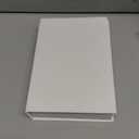 6 Pcs Fake Book Box Neutral Linen Book Box Decorative Faux Prop Storage for Farmhouse Home Decor shelf Table Card Photo DIY Keepsake Gift(8.6 x 6.1 x 1.8 Inch,White)