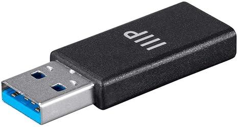 Monoprice USB-C Female to USB-A Male 3.1 Gen 2 Adapter - Up to 10Gbps Data Transfer speeds Through a Compatible Connection