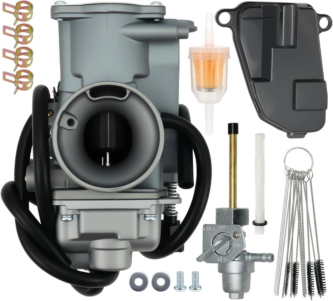 16100-HA6-681 Carburetor for Honda Big Red 250 ATC250ES 1985 1986 1987 Carb With Petcock Fuel Tank Shut Off Valve