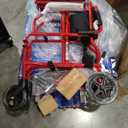 Lightweight Expedition Transport Wheelchair with Hand Brakes, Red
Transport Wheelchair Featuring Lightweight Expedition Frame with Hand Brakes for Safety Daily for Everyday Use