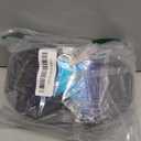 2Pcs Dirt Bike Goggles with Neck Gaiter, Motorcycle ATV Riding Ski Racing Goggles Windproof (Black)