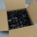 200 Pack 1 Inch Square Plastic Plug, tubing end Cap, Durable Chair Glideit fits 1" Outside Diameter Square tubing