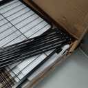 FXW Homeplus Unleashed Indoor Dog Playpen - Stress-Free and Safe Play, Heavy Duty 40 Inch 8 Panels Dog Pen for Medium and Large Dogs, BlackPatented