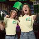 St Patricks Day Shirt Women One Lucky Teacher St. Patrick's Day Shirts for Women School Teach Shirt (L)