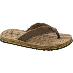 Skechers mens TantricFlip-Flop (8, Brn)