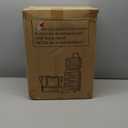 4 Piece Carry On Luggage Set 20 Inch, Expandable PP Hardshell Suitcase with Detachable Spinner Wheels & TSA Lock, Includes Cosmetic Case, Travel Tote & Toiletry Bag, Lightweight (Pink)